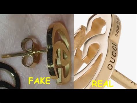 how to tell if gucci earrings are real|gucci earrings copy.